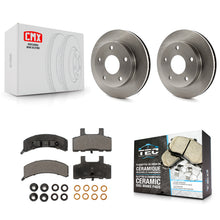 Load image into Gallery viewer, [Front] 1994-1999 Dodge Ram 1500 4WD Premium OE Brake Rotors &amp; Ceramic Pads Kit For Max Braking
