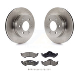 [Front] 2000-2002 Dodge Dakota Durango Premium OE Brake Rotors & Ceramic Pads Kit For Max Braking