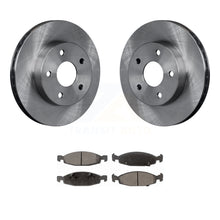 Charger l&#39;image dans la galerie, Front Disc Brake Rotors And Ceramic Pads Kit For Jeep Grand Cherokee