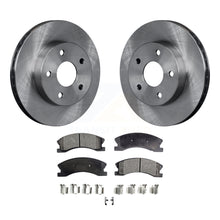 Charger l&#39;image dans la galerie, Front Disc Brake Rotors And Ceramic Pads Kit For Jeep Grand Cherokee