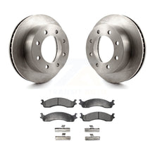 Load image into Gallery viewer, Front Disc Brake Rotors And Ceramic Pads Kit For Dodge Ram 2500 3500 Van