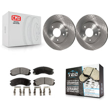 Load image into Gallery viewer, [Front] 2000 Mitsubishi Eclipse 3.0L Premium OE Brake Rotors &amp; Ceramic Pads Kit For Max Braking