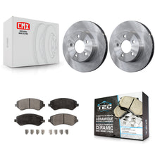 Load image into Gallery viewer, [Front] 2002-2007 Jeep Liberty Premium OE Brake Rotors &amp; Ceramic Pads Kit For Max Braking