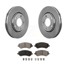 Charger l&#39;image dans la galerie, Front Disc Brake Rotor &amp; Ceramic Pad Kit For Dodge Chrysler Town Country Grand