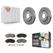 Load image into Gallery viewer, Front Disc Brake Rotor &amp; Ceramic Pad Kit For Dodge Chrysler Town Country Grand