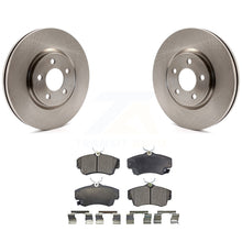 Charger l&#39;image dans la galerie, Front Disc Brake Rotors And Ceramic Pads Kit For Chrysler PT Cruiser Dodge Neon