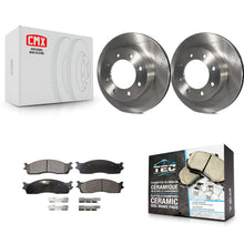 Load image into Gallery viewer, Front Disc Brake Rotors And Ceramic Pads Kit For Dodge Ram 2500 1500 3500