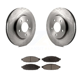 [Front] 2004-2008 Chrysler Pacifica Premium OE Brake Rotors & Ceramic Pads Kit For Max Braking