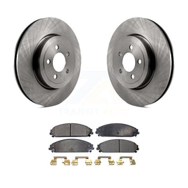 Front Disc Brake Rotor Ceramic Pad Kit For Dodge Charger Chrysler 300 Challenger
