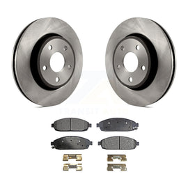 Front Disc Brake Rotors And Ceramic Pads Kit For Jeep Grand Cherokee Commander