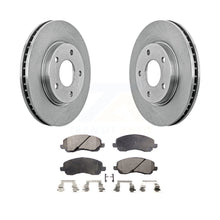 Load image into Gallery viewer, Front Disc Brake Rotors And Ceramic Pads Kit For Dodge Caliber Mitsubishi Lancer