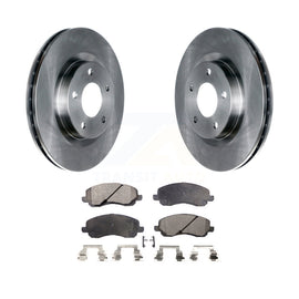 Front Brake Rotor Ceramic Pad Kit For Jeep Dodge Patriot Mitsubishi Chrysler 200