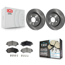 Load image into Gallery viewer, Front Disc Brake Rotors And Ceramic Pads Kit For Jeep Liberty Dodge Nitro