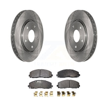 Charger l&#39;image dans la galerie, Front Disc Brake Rotors And Ceramic Pads Kit For Dodge Grand Caravan