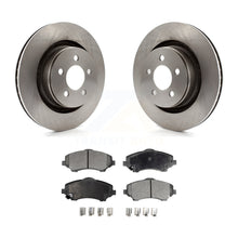 Charger l&#39;image dans la galerie, Front Disc Brake Rotors And Ceramic Pads Kit For Jeep Liberty Dodge Nitro