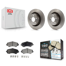 Load image into Gallery viewer, Front Disc Brake Rotors And Ceramic Pads Kit For Jeep Liberty Dodge Nitro