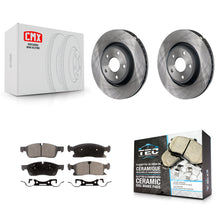 Load image into Gallery viewer, Front Disc Brake Rotors Ceramic Pad Kit For Jeep Grand Cherokee Dodge Durango WK