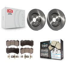 Load image into Gallery viewer, Front Disc Brake Rotor And Ceramic Pad Kit For Jeep Grand Cherokee Dodge Durango