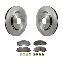 Charger l&#39;image dans la galerie, Front Brake Rotors Ceramic Pad Kit For Dodge Grand Caravan Chrysler Journey Town