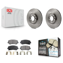 Load image into Gallery viewer, Front Disc Brake Rotors And Ceramic Pads Kit For Dodge Dart Chrysler 200