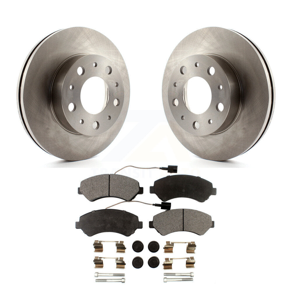 Front Disc Brake Rotors And Ceramic Pads Kit For Ram ProMaster 1500 2500 3500