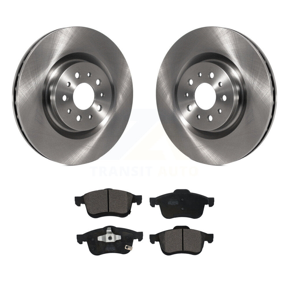 Front Disc Brake Rotors And Ceramic Pads Kit For 2015-2021 Ram ProMaster City