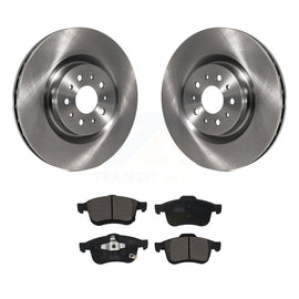 [Front] 2015-2021 Ram ProMaster City Premium OE Brake Rotors & Ceramic Pads Kit For Max Braking