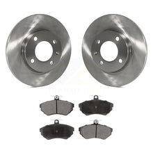 Charger l&#39;image dans la galerie, Front Disc Brake Rotors And Ceramic Pads Kit For 1996 Volkswagen Golf 1.9L