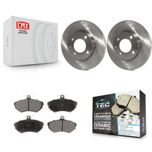 Load image into Gallery viewer, [Front] 1996 Volkswagen Golf 1.9L Premium OE Brake Rotors &amp; Ceramic Pads Kit For Max Braking