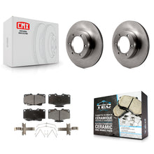 Charger l'image dans la galerie, Front Disc Brake Rotors And Ceramic Pads Kit For Toyota Pickup 4Runner
