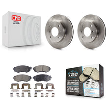 Load image into Gallery viewer, Front Brake Rotors &amp; Ceramic Pad Kit For Nissan Sentra 240SX Stanza Infiniti G20