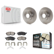 Load image into Gallery viewer, Front Disc Brake Rotors And Ceramic Pads Kit For Nissan Maxima INFINITI I30