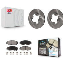 Load image into Gallery viewer, Front Disc Brake Rotors And Ceramic Pads Kit For Honda Accord Acura CL