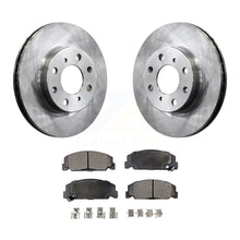 Charger l&#39;image dans la galerie, Front Disc Brake Rotors And Ceramic Pads Kit For Honda Civic del Sol CRX