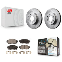 Load image into Gallery viewer, [Front] 94-95 Honda Civic EX with Sedan Non-ABS Premium OE Brake Rotors &amp; Ceramic Pads Kit For Max Braking