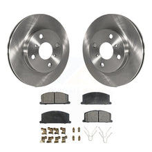 Charger l&#39;image dans la galerie, Front Disc Brake Rotors And Ceramic Pads Kit For Toyota Tercel Paseo