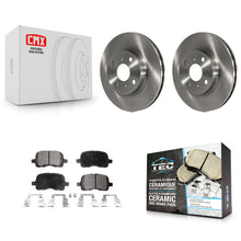 Load image into Gallery viewer, [Front] 1998-2002 Toyota Corolla Chevrolet Prizm Premium OE Brake Rotors &amp; Ceramic Pads Kit For Max Braking