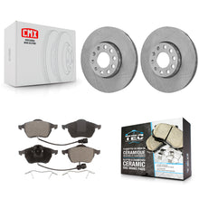 Load image into Gallery viewer, Front Disc Brake Rotors And Ceramic Pads Kit For Audi A6 Quattro 100