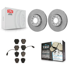 Load image into Gallery viewer, Front Disc Brake Rotor And Ceramic Pad Kit For Volkswagen Passat Audi A4 Quattro