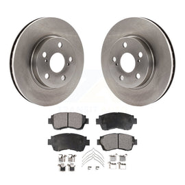 [Front] 1998 Toyota Celica Premium OE Brake Rotors & Ceramic Pads Kit For Max Braking
