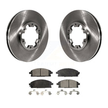 Load image into Gallery viewer, Front Disc Brake Rotors And Ceramic Pads Kit For Nissan Pathfinder INFINITI QX4