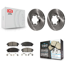 Load image into Gallery viewer, Front Disc Brake Rotors And Ceramic Pads Kit For Nissan Pathfinder INFINITI QX4