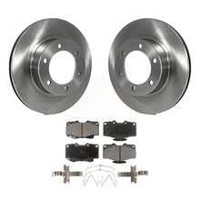 Charger l&#39;image dans la galerie, Front Disc Brake Rotors And Ceramic Pads Kit For Toyota 4Runner Tacoma