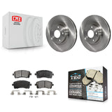 Front Brake Rotor And Ceramic Pad Kit For Subaru Legacy Forester Outback Impreza