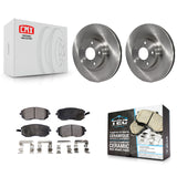 Front Disc Brake Rotors And Ceramic Pads Kit For Subaru Impreza Legacy Saab 9-2X
