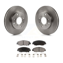 Load image into Gallery viewer, Front Disc Brake Rotors And Ceramic Pads Kit For Honda Accord Acura CL