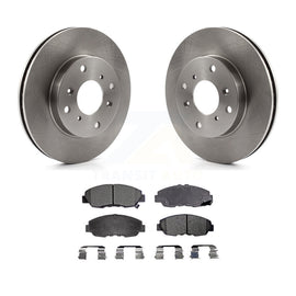 [Front] 1998-2002 Honda Accord Sedan with 2.3L Premium OE Brake Rotors & Ceramic Pads Kit For Max Braking