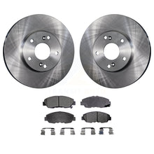 Charger l&#39;image dans la galerie, Front Disc Brake Rotors And Ceramic Pads Kit For 2011 Honda Civic GX