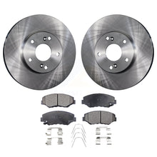 Load image into Gallery viewer, Front Brake Rotor &amp; Ceramic Pad Kit For Honda Accord Civic Element Fit Acura ILX