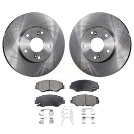 Front Brake Rotor & Ceramic Pad Kit For Honda Accord Civic Element Fit Acura ILX